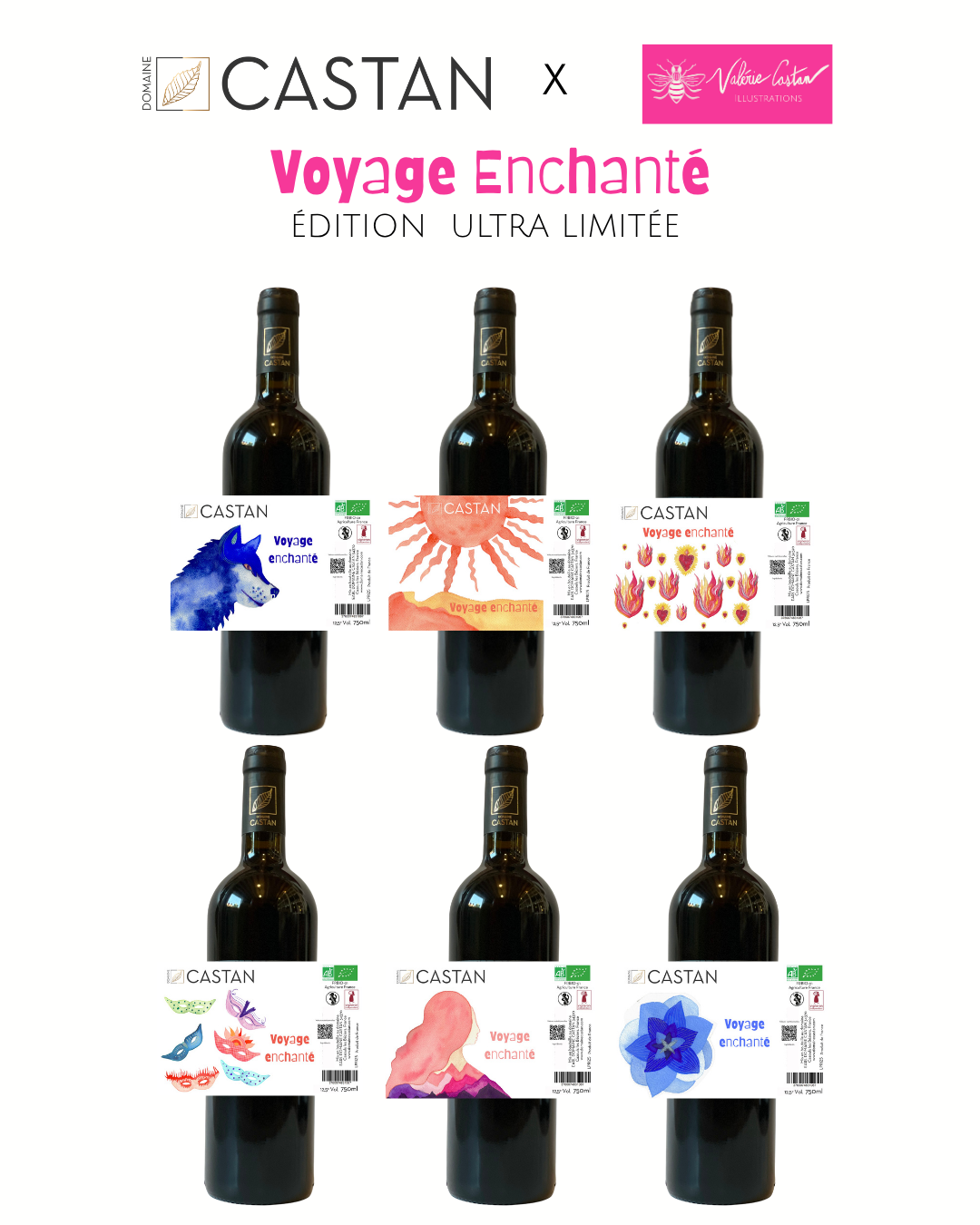 coffret voyage enchanté syrah bio sans sulfites
